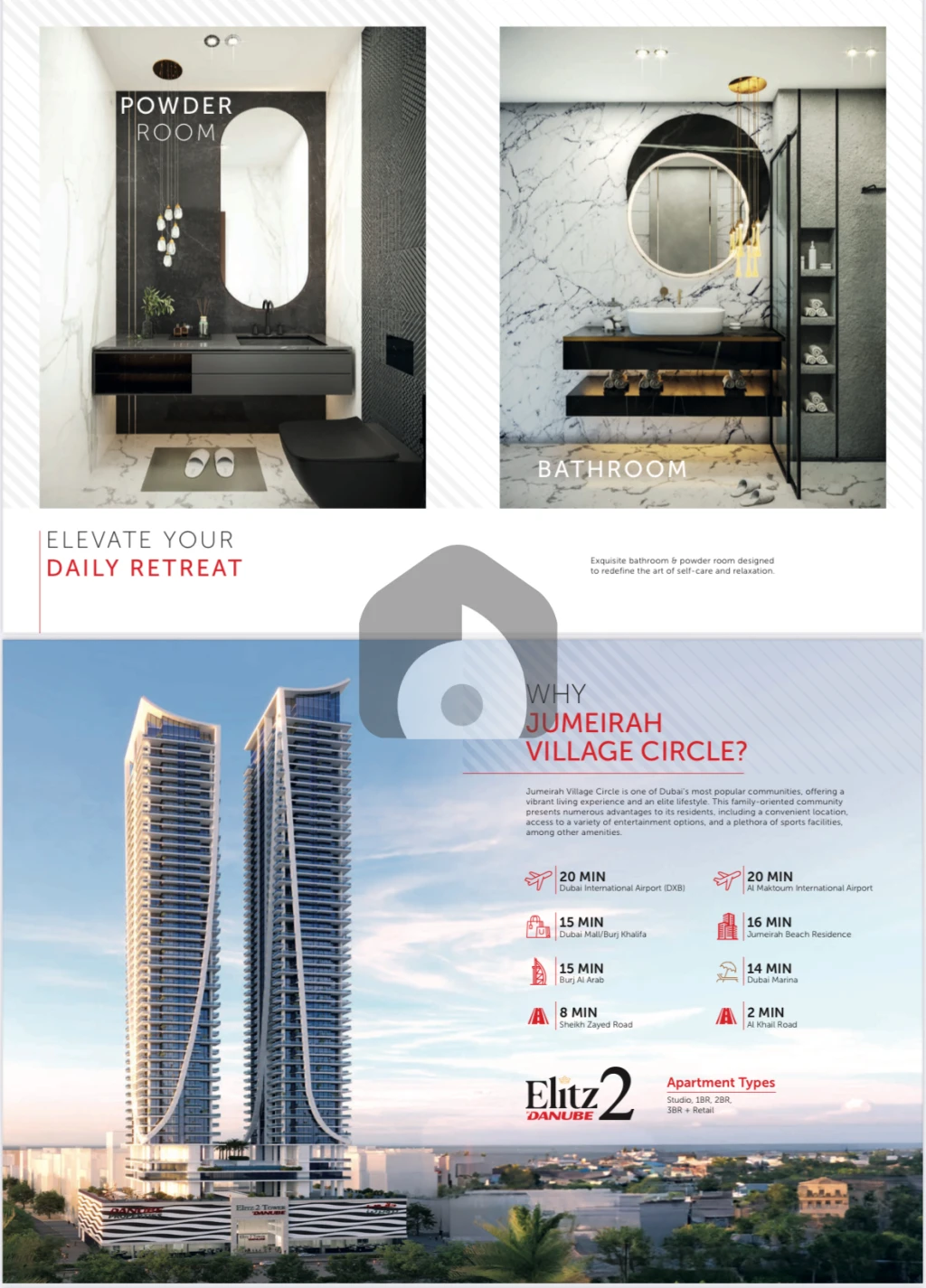 Studio Off Plan  Apartment for Sale in Jumeirah Village, Dubai