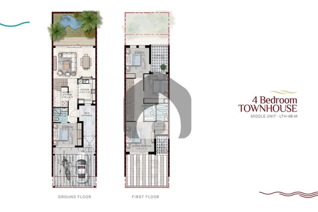 4 BHK Off Plan  Townhouse for Sale in , Dubai