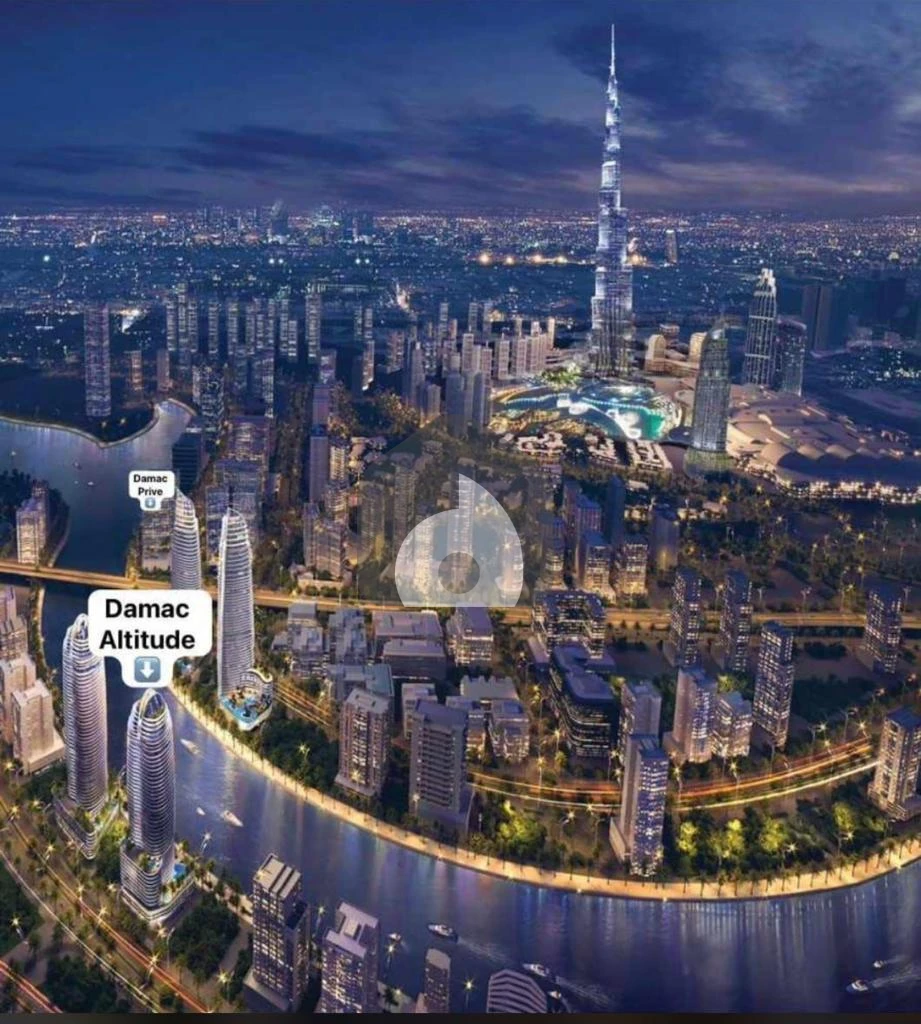 Canal crown Damac- 1 BHK Off Plan  Apartment for Sale in , Dubai